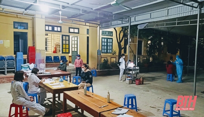 thực hiện một số biện pháp phòng, chống dịch COVID-19 trên địa bàn xã Quảng Ngọc